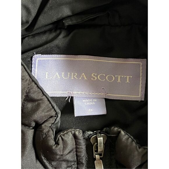 LAURA SCOTT Lightweight puffer vest jacket size 2X - Picture 5 of 5